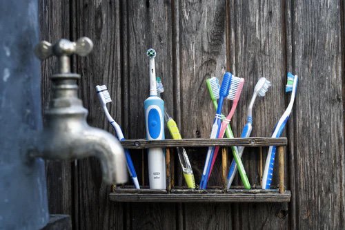 Tooth Brushes and the Tap