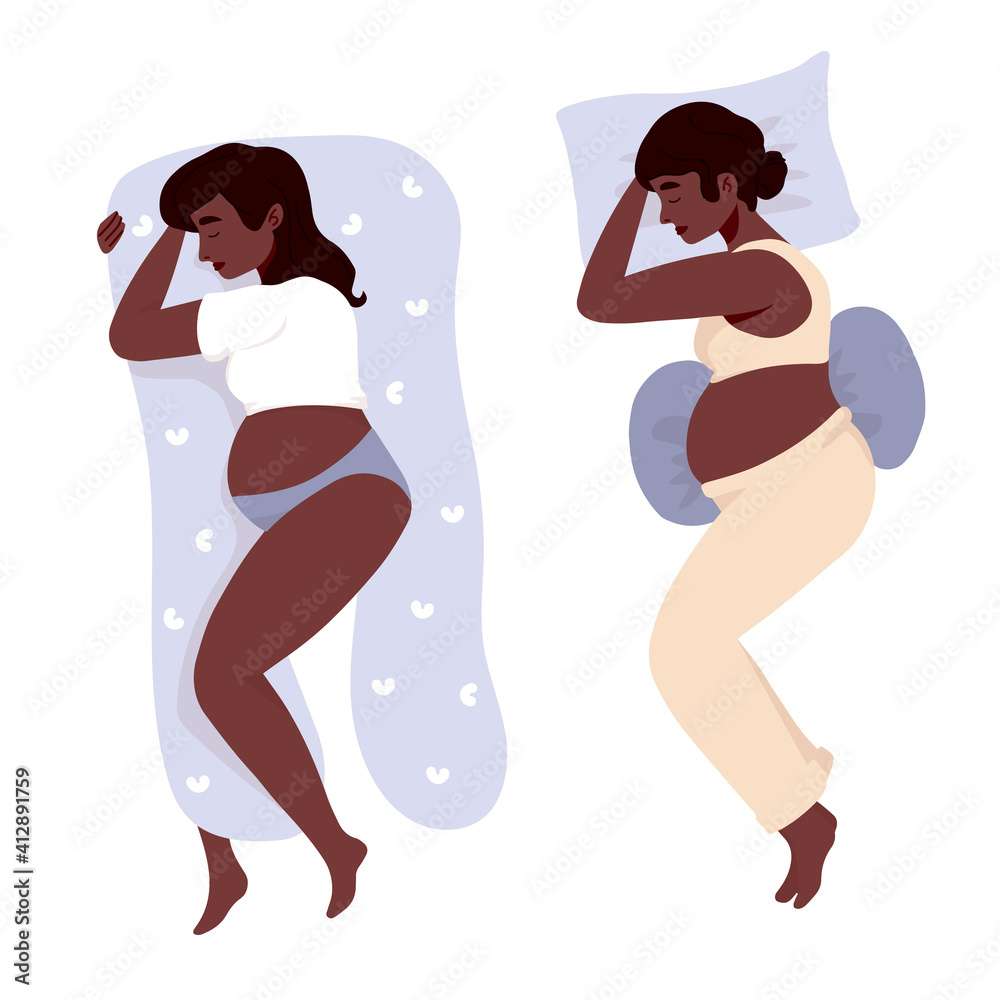 Pregnancy women sleeping procedures