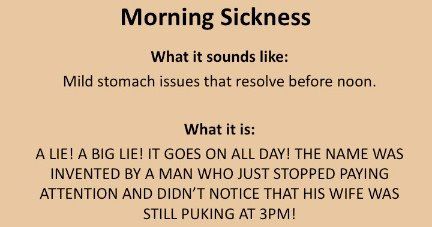 morning sickness meme