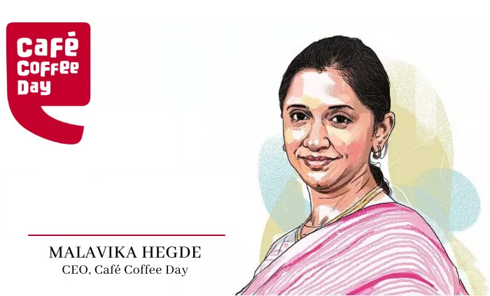 Malavika Hegde the CEO of Cafe Coffee Day